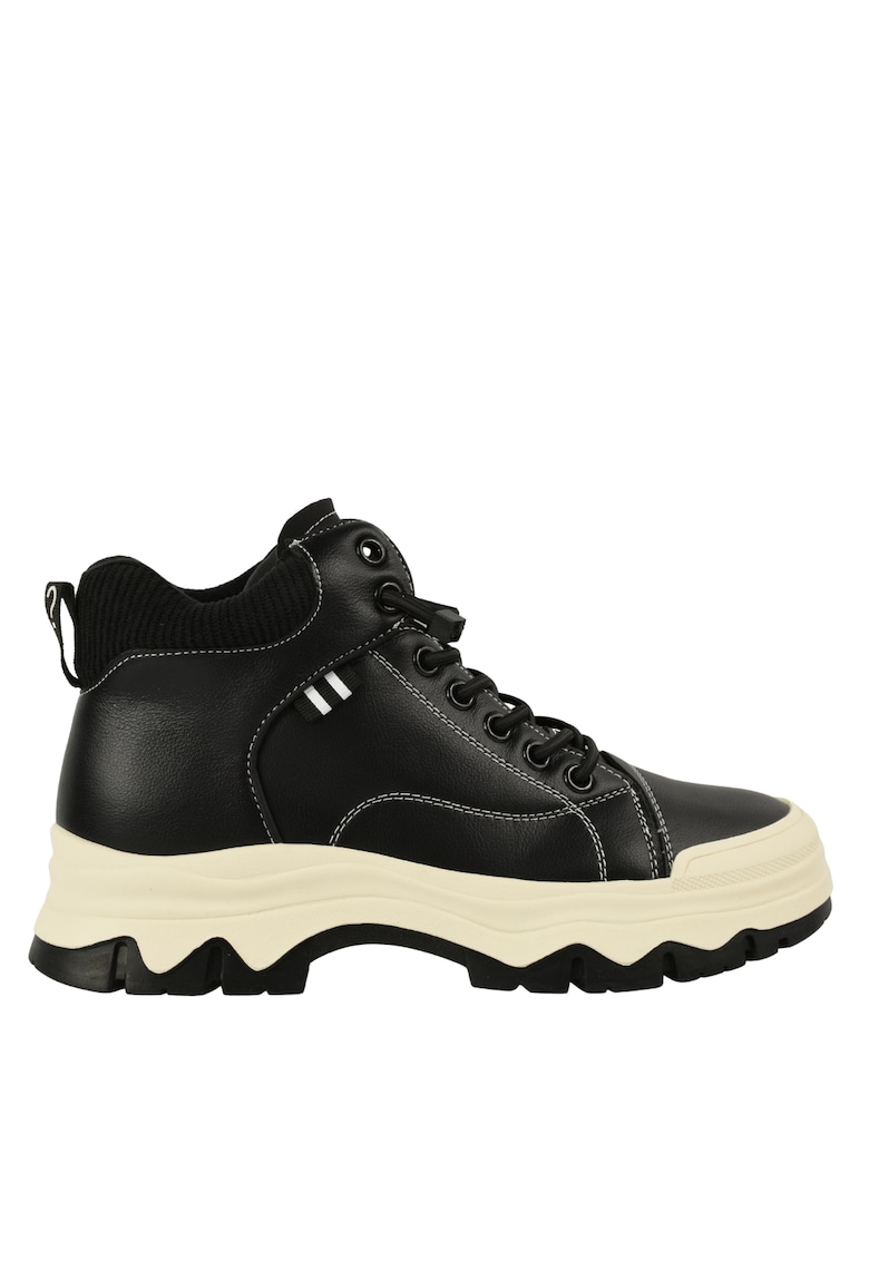 Oferte la Ghete sport - dama -  XA70001A negru - piele naturala - Negru