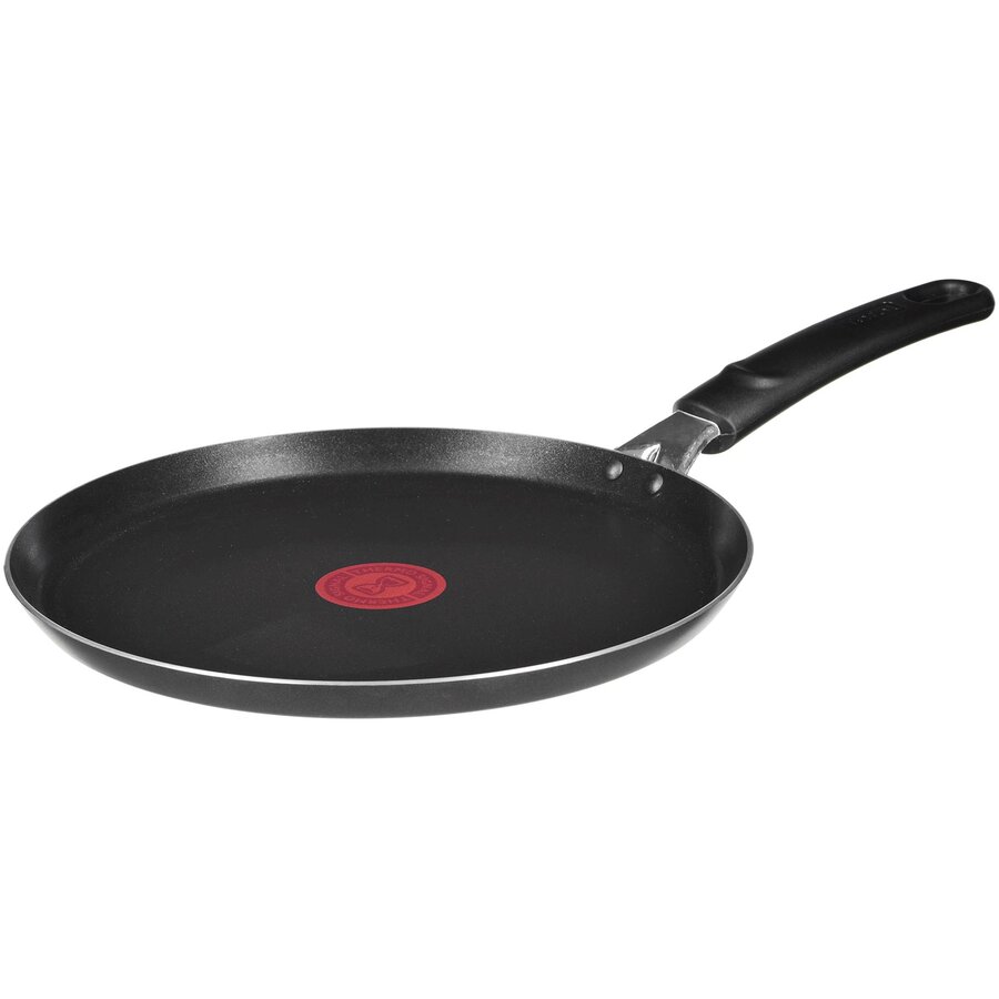 Oferte la Tigaie Clatite Rotunda Aluminiu Temperatura Max 175 Grade Celsius 25cm Negru