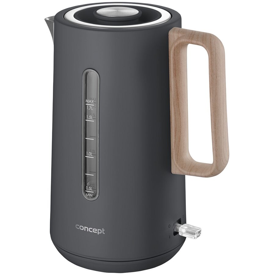 Oferte la Fierbator de Apa RK3370 Concept Electric 1.7l Otel Inoxidabil Gri