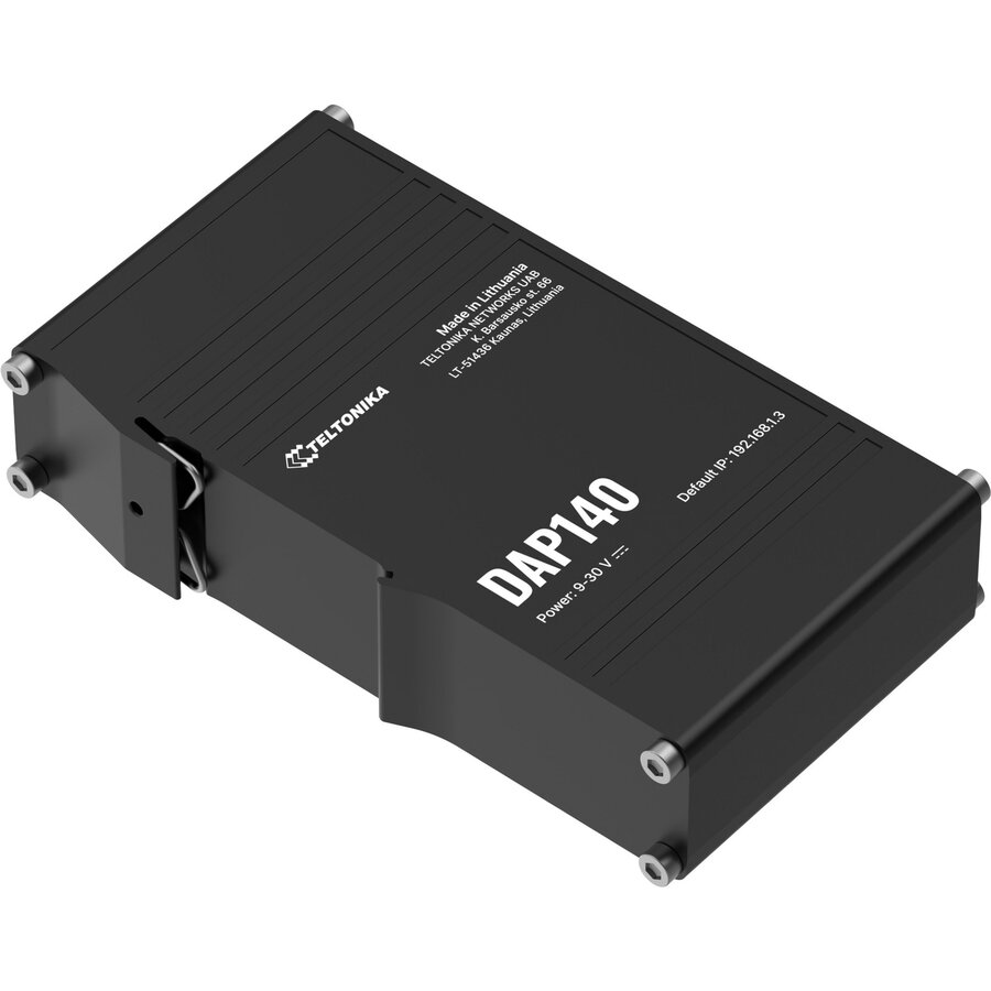 Oferte la Access point DAP140, Access Point black, DIN rail mounting, 3-pin power connection for industrial use