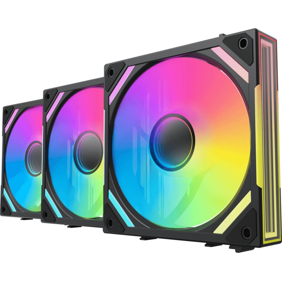 Oferte la Ventilator WingBoost 4, case fan black, 3-pack, 120 mm