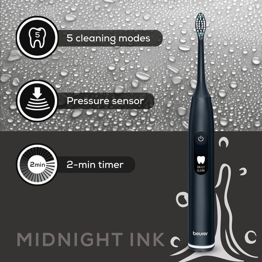 Oferte la SC 50 Midnight Ink Green Planet, Electric Toothbrush black, incl. 2 brush heads