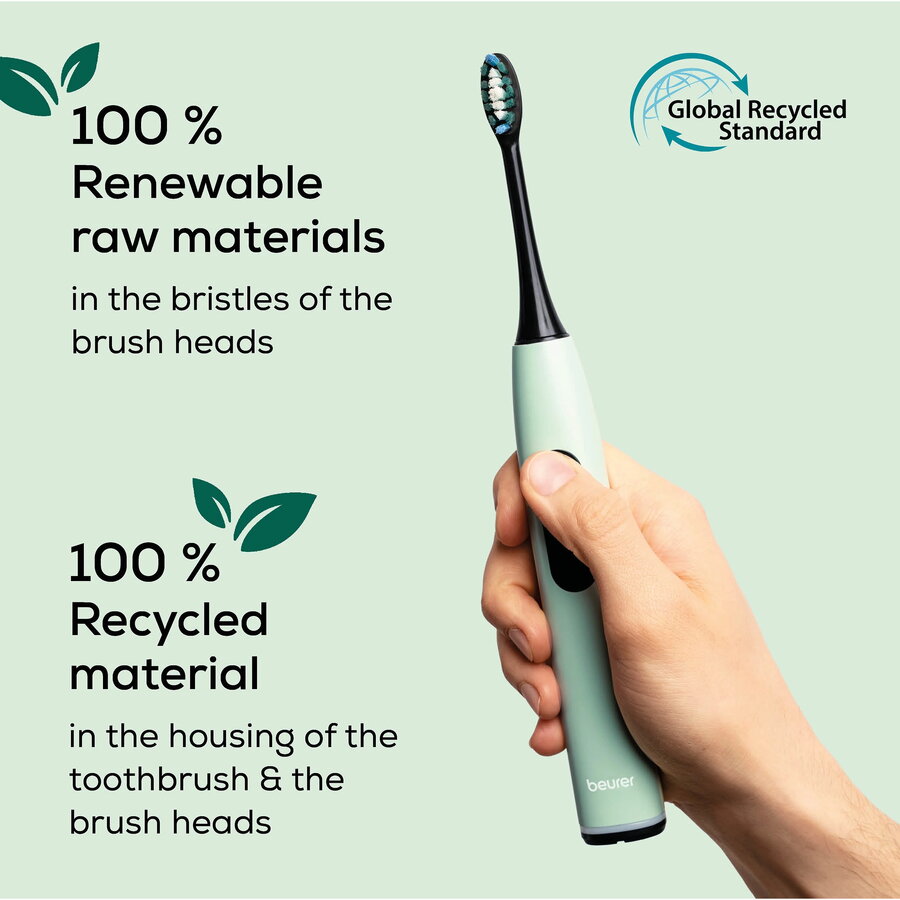 Oferte la SC 50 Peppermint Green Planet, Electric Toothbrush light green, incl. 2 brush heads