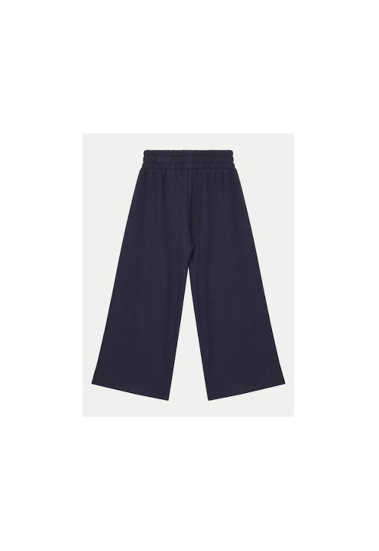 Oferte la Pantaloni fete -  305289834 - Bumbac/Poliester reciclat - 134 CM - Albastru