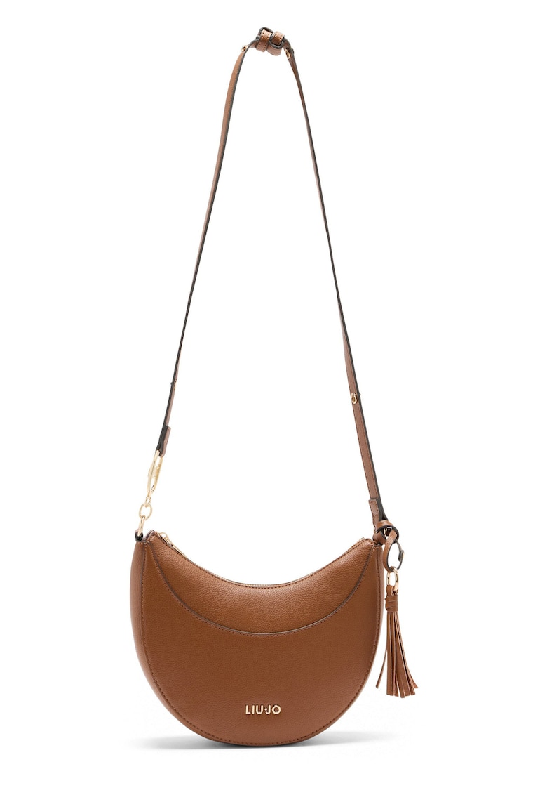 Oferte la Geanta semiluna din piele ecologica - Maro cognac