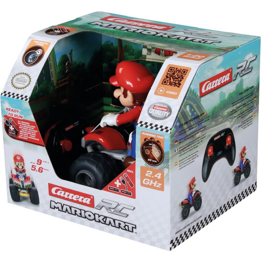 Oferte la Jucarie RC 2.4GHz Mario Kart Mario - Quad