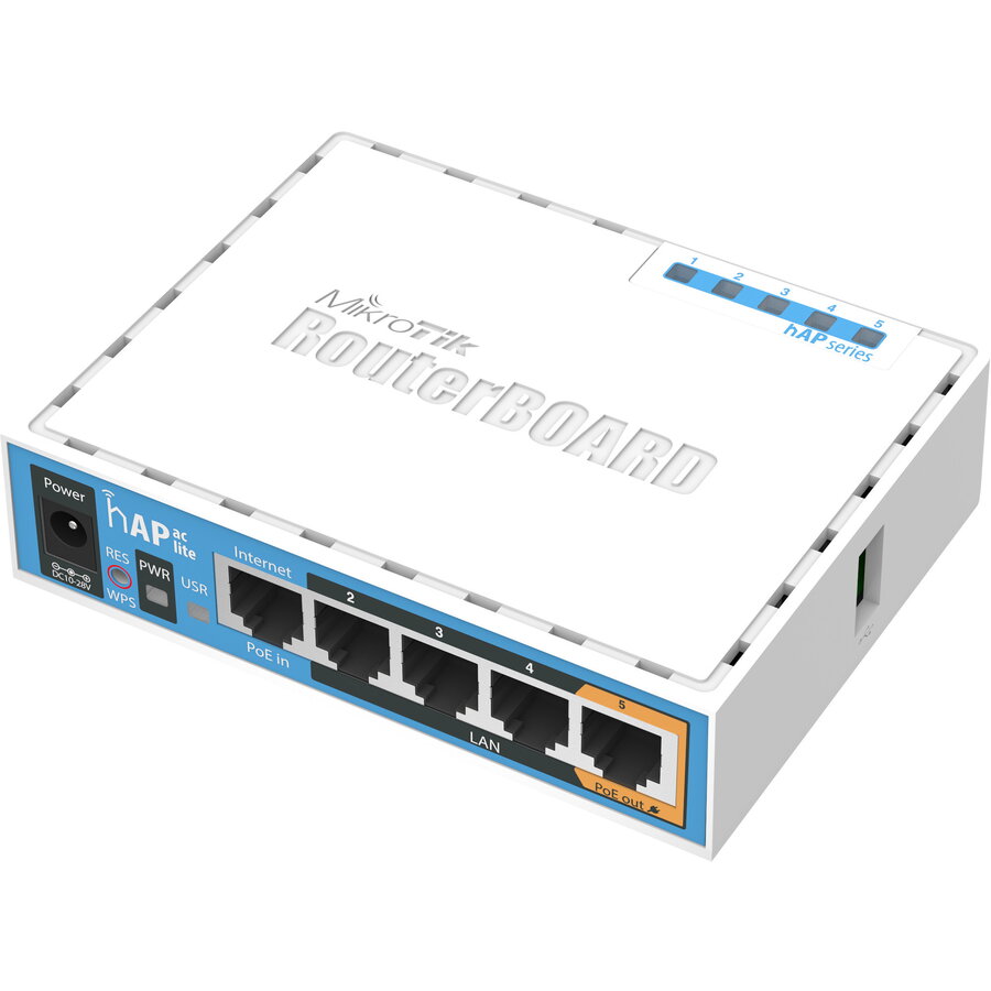 Oferte la Access point hAP ac lite (RB952Ui-5ac2nD), access point (white, Wi-Fi 5 dual-current access point)