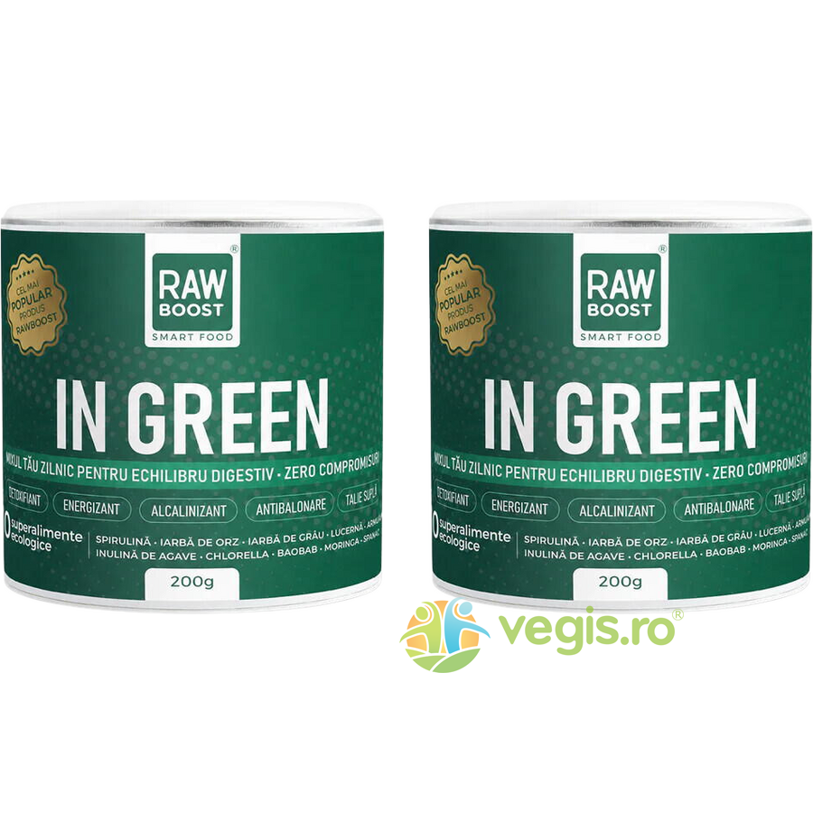 Oferte la Pachet In Green Mix Verde Ecologic/Bio 2x200g