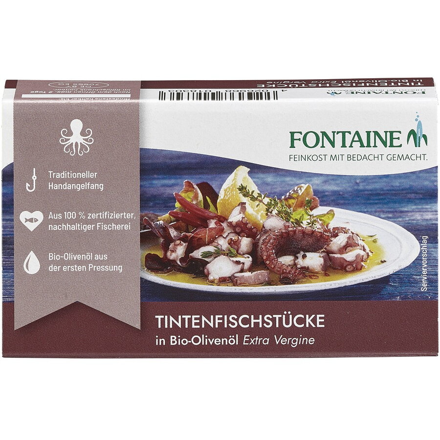 Oferte la Bucati de Caracatita in Ulei de Masline Extravirgin 110g
