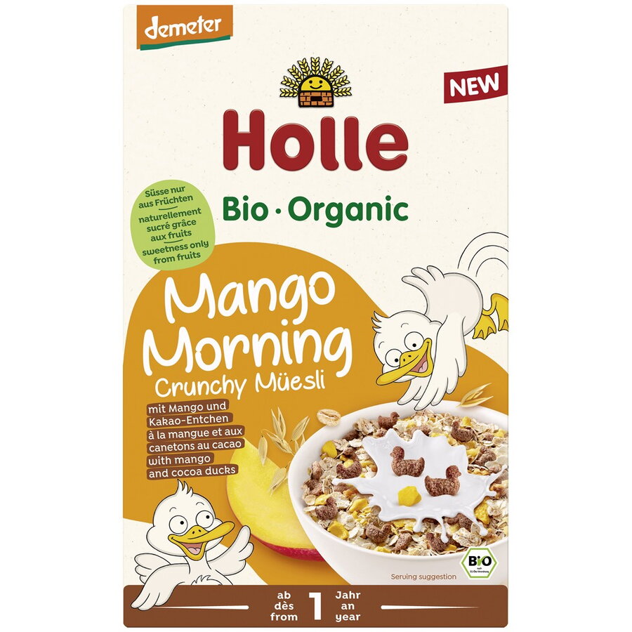 Oferte la Musli Crocant Integral cu Mango si Cacao pentru Copii +1 An Ecologic/Bio 200g
