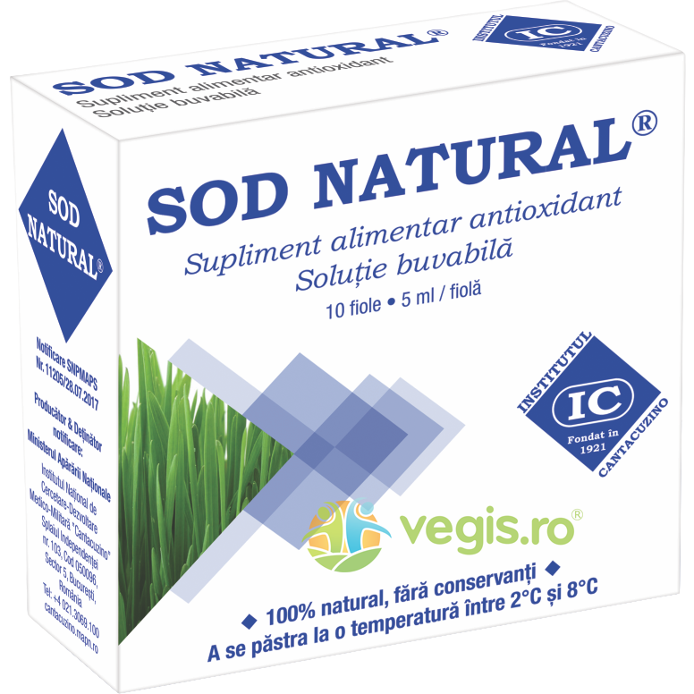 Oferte la Sod Natural 10 fiole x 5ml
