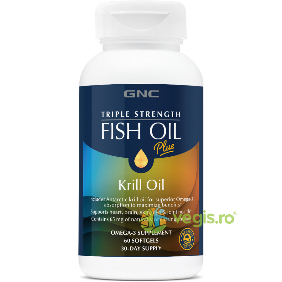 Oferte la Ulei de Peste Plus Ulei de Krill 60cps