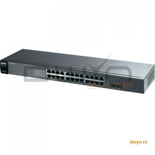 Oferte la Switch 16 Port-uri 10/100/1000 Gigabit Zyxel 'GS1100-16', Green 802.3az, fanless, 19 rackmount 'GS11