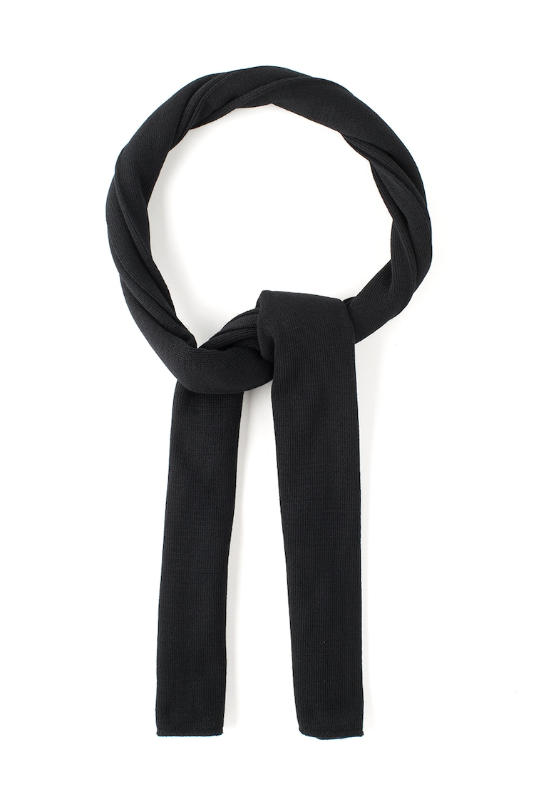 Oferte la Fular unisex Two-Ply - Negru