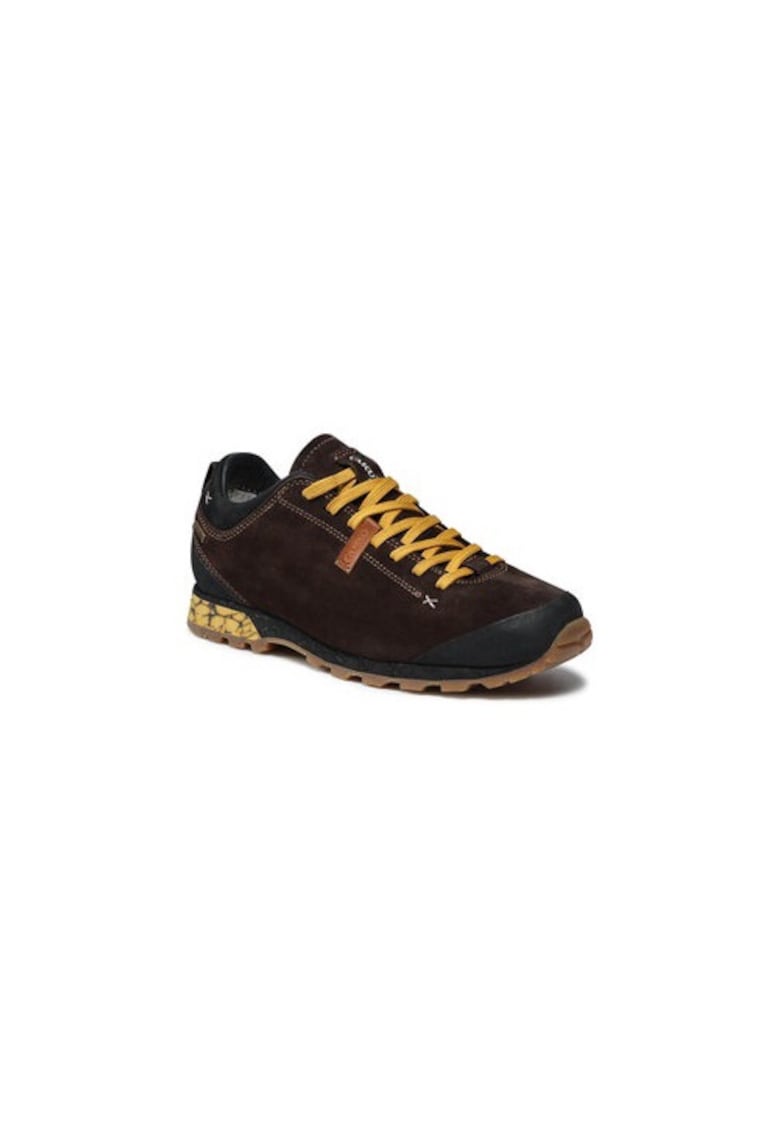Oferte la Bocanci trekking barbati  208822831 - Piele naturala - Maro - Maro