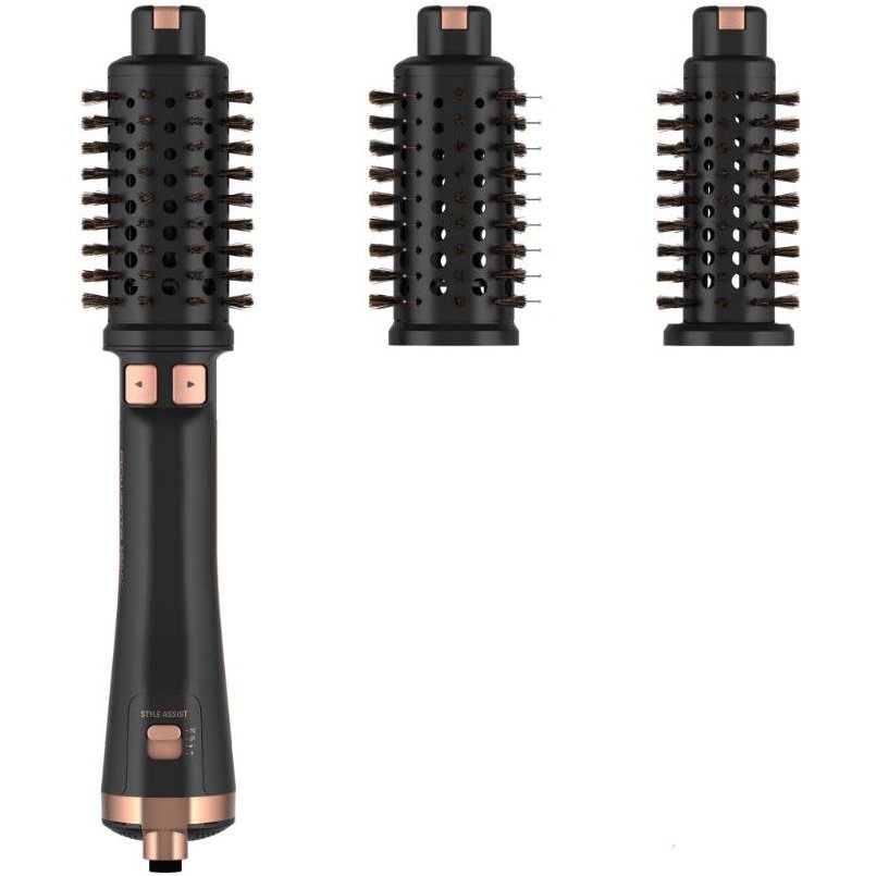 Oferte la Perie de par rotativa cu aer cald Ultimate Experience CF9620F0 3 Trepte Temperatura Invelis ceramic Negru/Auriu