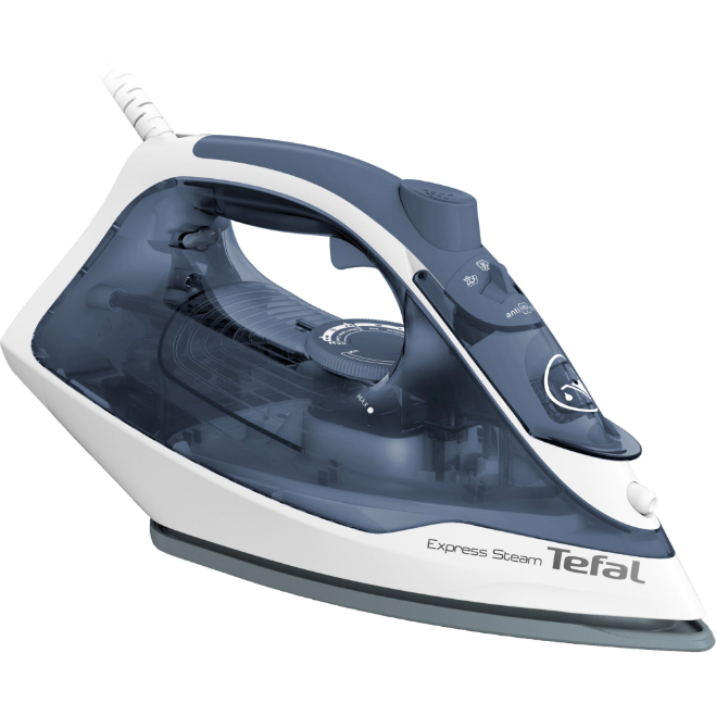 Oferte la Fier de calcat FV2837E0 Express Steam 2400W 270ml Talpa Cerilium Alb/Albastru