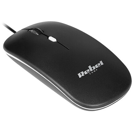 Oferte la Mouse Optic cu Fir 1200dpi Negru
