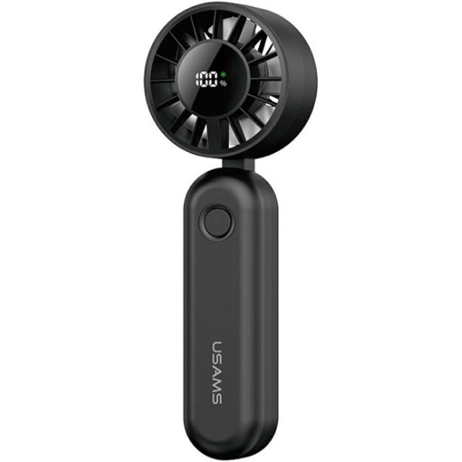 Oferte la Ventilator de camera ZB352 Mini, 3W, 1200 mAh, 5 viteze, USB-C, Negru