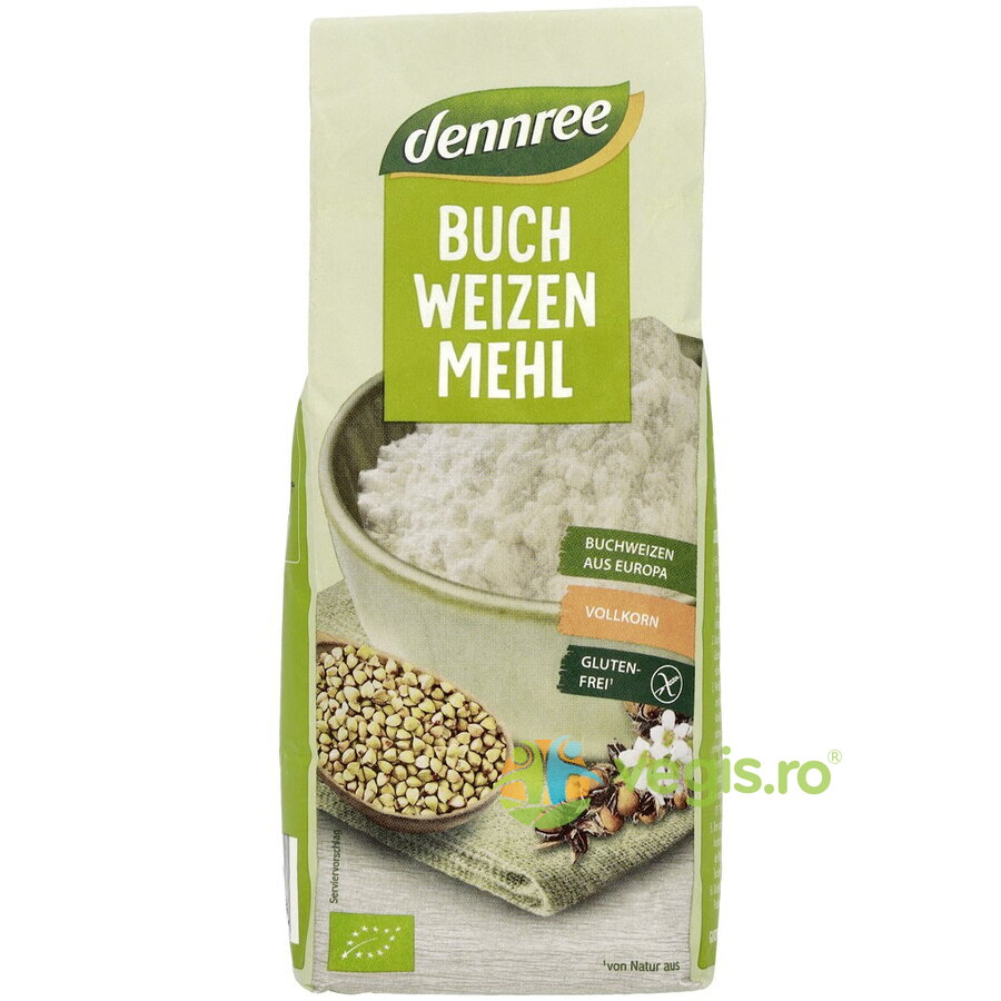 Oferte la Faina Integrala de Hrisca fara Gluten Ecologica/Bio 500g