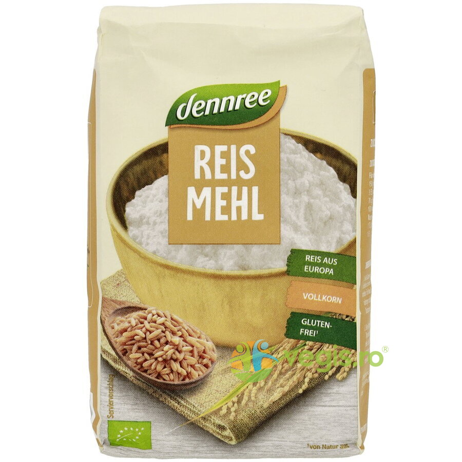 Oferte la Faina Integrala de Orez fara Gluten Ecologica/Bio 500g
