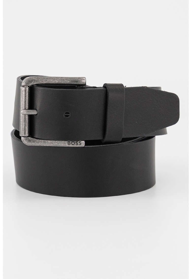 Oferte la Curea de piele cu logo discret Joris