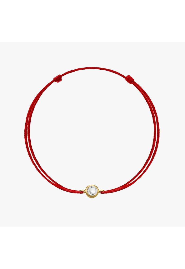 Oferte la Bratara snur din argint Birthstone May - Onix Verde