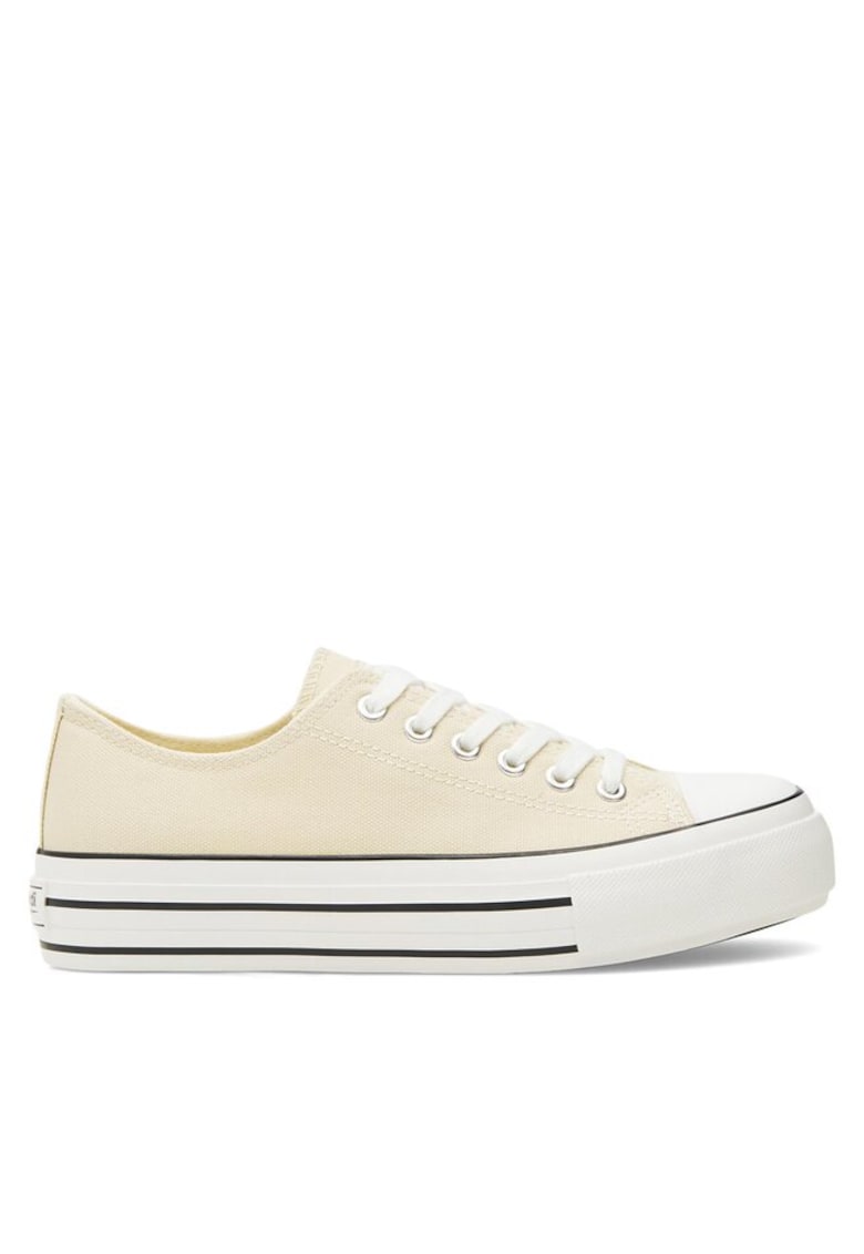 Pantofi sport dama -  Textil - Bej - Bej