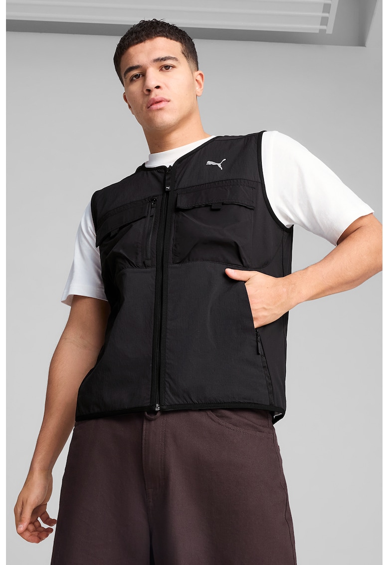 Oferte la Vesta cu 4 buzunare PUMATECH - Negru
