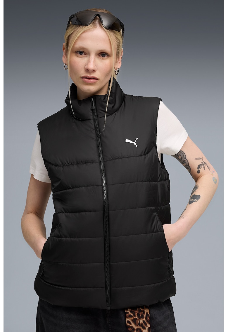 Oferte la Vesta cu vatelina si logo - Negru