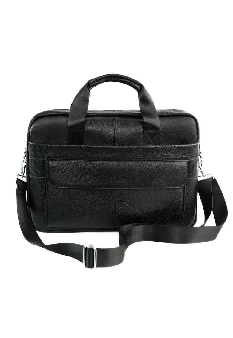 Oferte la Geanta barbati din piele pentru laptop  SL46 DUNE - neagra