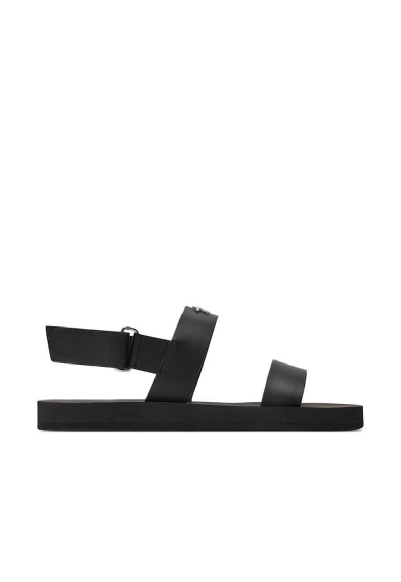 Oferte la Sandale barbati  303642365 - Piele naturala - Negru - Negru