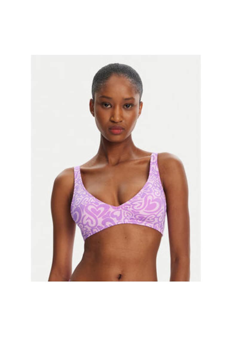 Oferte la Sutien de baie dama  PULCO JOYSPLASH - Poliamida/Elastan - Mov - Mov