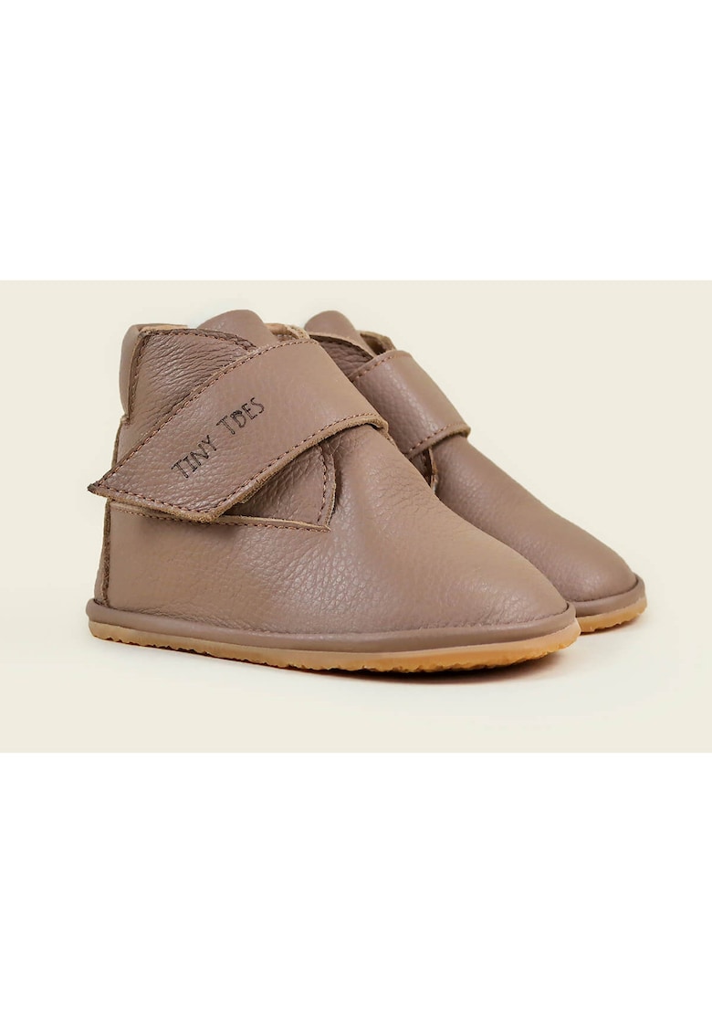 Oferte la Ghete Barefoot din piele naturala - Broof - Maro - Maro