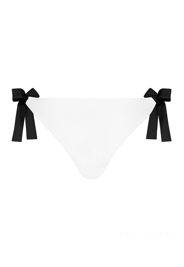 Oferte la Slip brazilian - Alb/Negru