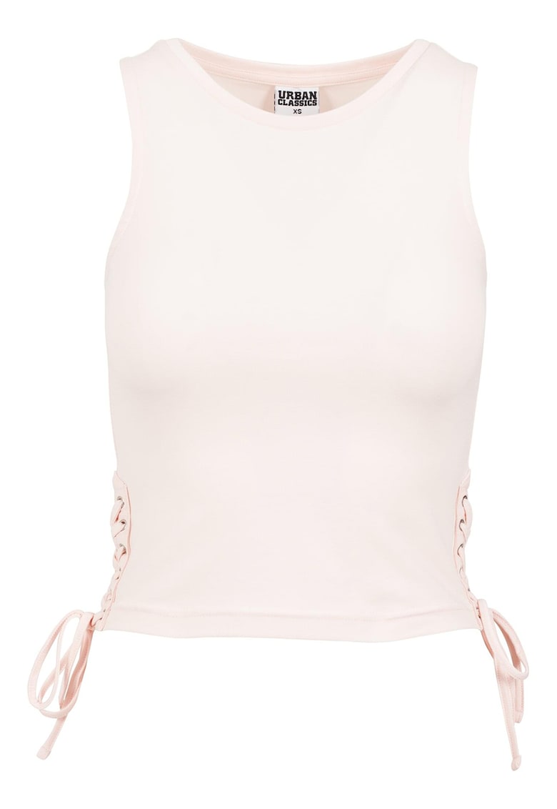 Oferte la Top cu snururi laterale - Roz pal