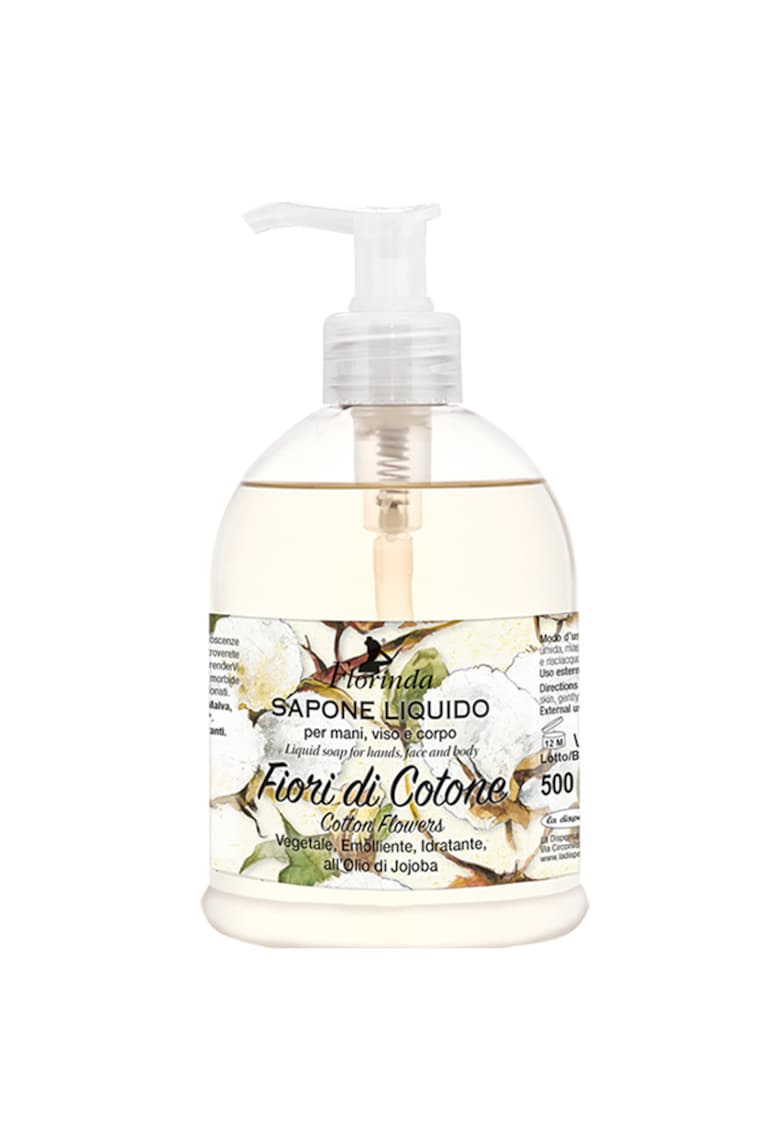 Oferte la Sapun lichid hidratant  cu de si de ml213 - Flori de bumbac/Ulei de Jojoba - 500 ml