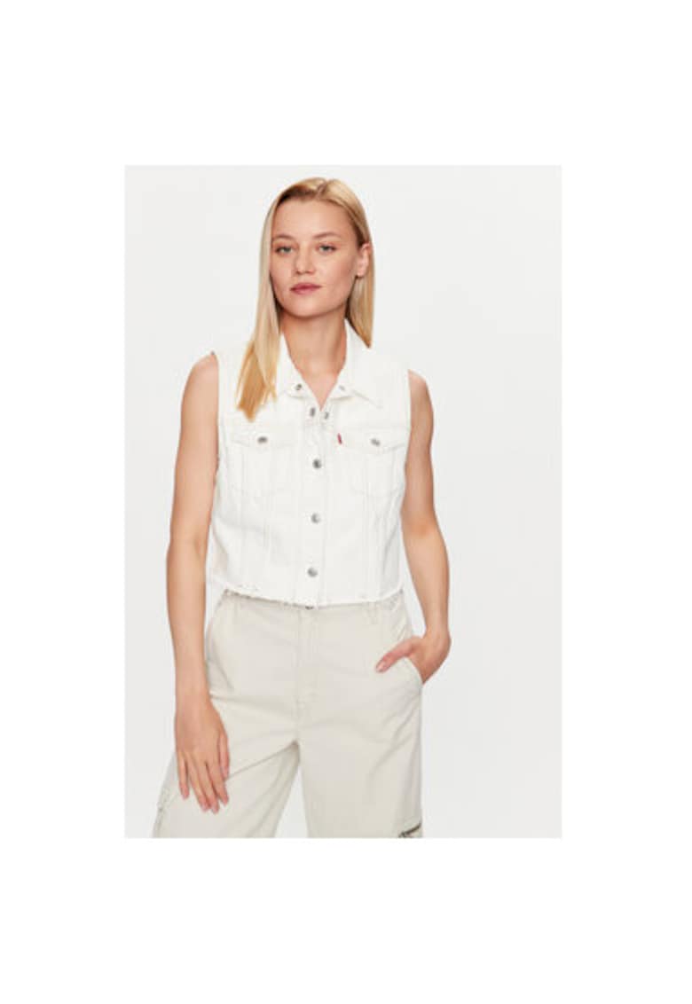 Oferte la Vesta dama Levi S - A4855-0001 - Bumbac - S INTL - Alb