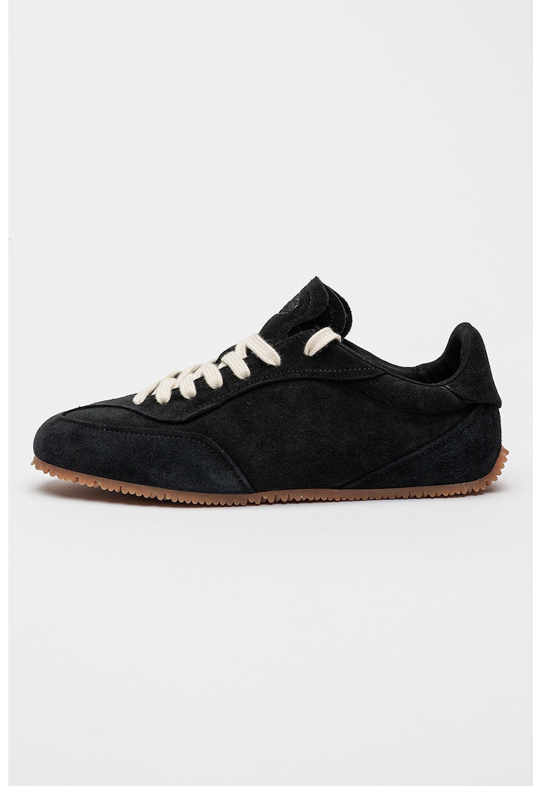 Oferte la Pantofi sport din piele intoarsa Daze - Negru