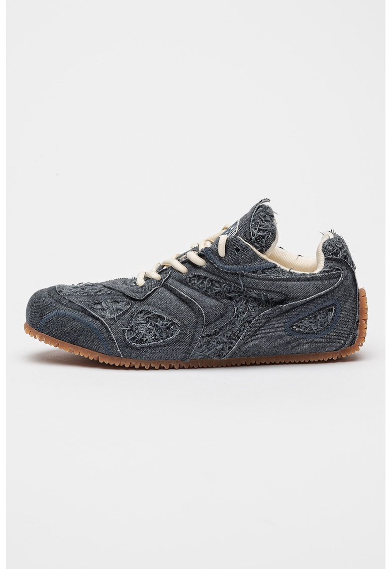 Oferte la Pantofi sport din denim cu aspect texturat Slow - Gri inchis