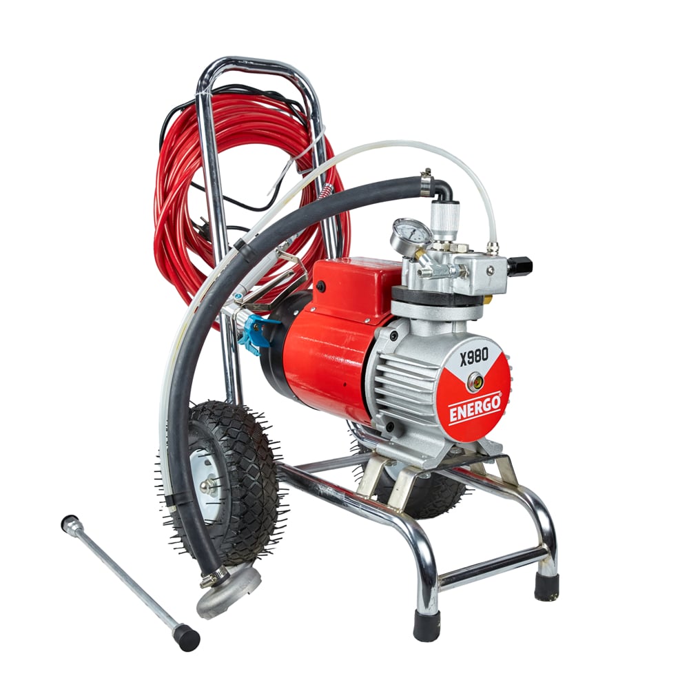 Oferte la Pompa vopsit airless x980 piston Energo Pmax, 3.6 l/min, 210 bar, 1500 W