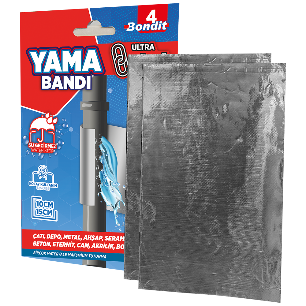 Oferte la Banda adeziva impermeabila tip plasture Bondit, plastic, 100 mm x 0.15 m