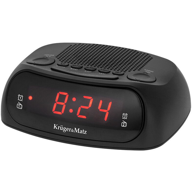 Oferte la Radio Cu Ceas Desteptator AM/FM Negru