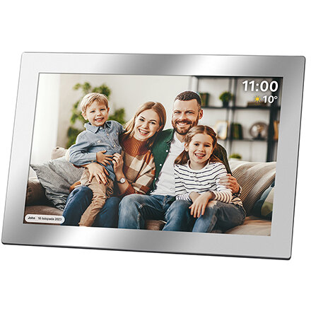 Oferte la Rama Foto Digitala KM1101 Frameo Ecran IPS 10.1Inch Memorie 16 GB Gri