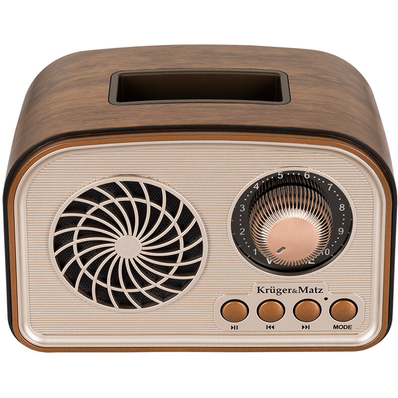 Oferte la Radio Portabil KM0834 6W Wood