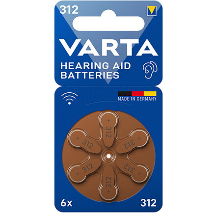 Oferte la BATERII AUDITIVE 312 BLISTER 6