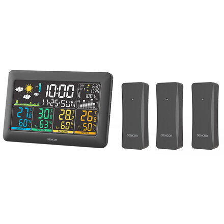 Oferte la STATIE METEO 3 SENZORI WIRELESS SWS 6300