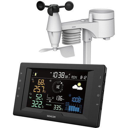 Oferte la STATIE METEO PROFESIONALA WIRELESS 5 IN 1