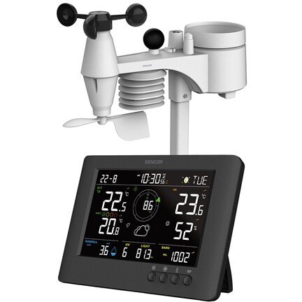Oferte la STATIE METEO PROFESIONALA WBGT WIFI 8 IN 1