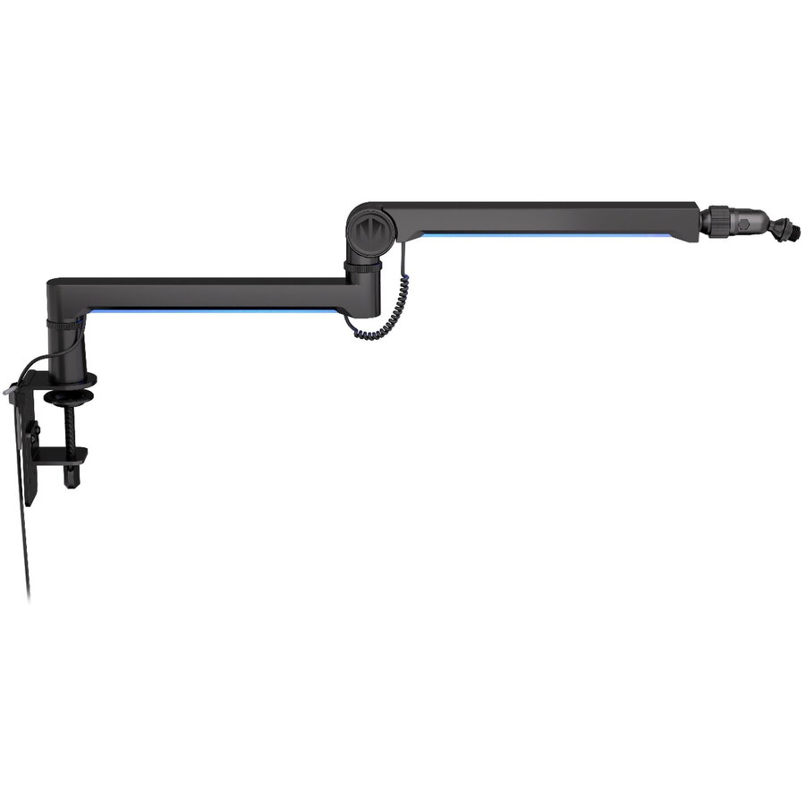 Oferte la Microphone Mount Broadcast Low Profile RGB Boom Arm Black, for microphones up to 2kg, LED backlighting